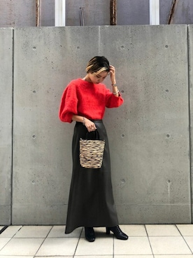 「CREOLME（クレオルム）のアイテム」を使った、ROSE BUD STAFFさん（レディース・160cm）の秋コーディネート