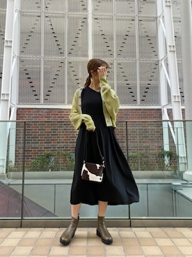 「CREOLME（クレオルム）のアイテム」を使った、ROSE BUD STAFFさん（レディース・169cm）の秋コーディネート