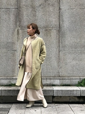 「piu comoda（ピュコモダ）のアイテム」を使った、ROSE BUD STAFFさん（レディース・165cm）の秋コーディネート