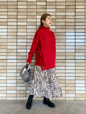 「サイドゴアブーツ」｜ROSE BUD STAFFさん（レディース・161cm）の秋コーディネート