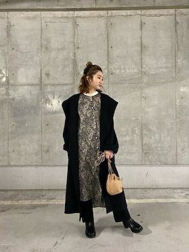 ROSE BUD STAFFさん（レディース・164cm）の冬コーディネート