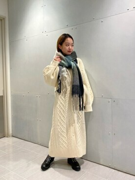 「Jeffrey Campbell（ジェフリーキャンベル）のアイテム」を使った、ROSE BUD STAFFさん（レディース・152cm）の冬コーディネート