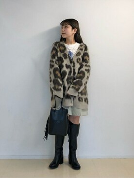 ROSE BUD STAFFさん（レディース・155cm）の冬コーディネート