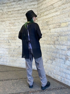 「アイテム（タンクトップ、パープル系）」を使った、ROSE BUD STAFFさん（レディース・152cm）の春コーディネート