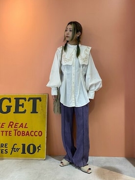 「LAURA DI MAGGIO（ローラディマッジオ）のアイテム」を使った、ROSE BUD STAFFさん（レディース・152cm）の春コーディネート