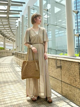 ROSE BUD STAFFさん（レディース・166cm）の夏コーディネート