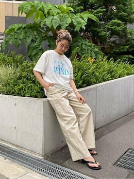 ROSE BUD STAFFさん(レディース・161cm)の夏コーディネート