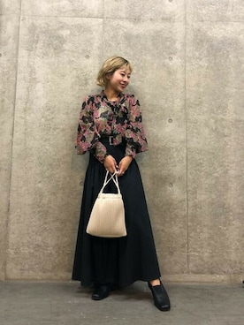 「mag.byc」｜ROSE BUD STAFFさん（レディース・145cm）の秋コーディネート