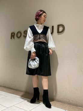 ROSE BUD STAFFさん（レディース・157cm）の秋コーディネート
