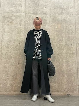 「mici（ミチ）のアイテム（その他アウター）」を使った、ROSE BUD STAFFさん（レディース・161cm）の冬コーディネート