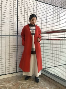 ROSE BUD STAFFさん（レディース・154cm）の冬コーディネート