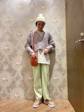 「mag.byc」｜ROSE BUD STAFFさん（レディース・163cm）の冬コーディネート
