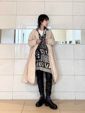 「mag.byc」｜ROSE BUD STAFFさん（レディース・157cm）の冬コーディネート