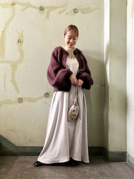 ROSE BUD STAFFさん（レディース・152cm）の冬コーディネート