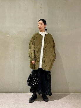 ROSE BUD STAFFさん（レディース・162cm）の冬コーディネート