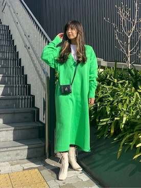 「アイテム（財布）」を使った、ROSE BUD STAFFさん（レディース・157cm）の冬コーディネート