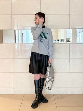 「GOOD ROCK SPEED（グッドロックスピード）のアイテム」を使った、ROSE BUD STAFFさん（レディース・160cm）の冬コーディネート