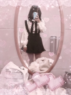 「MA*RS（アメーバーマーズ）のアイテム（アクセサリー）」を使った、yuyu55さん（レディース・156cm）の冬コーディネート