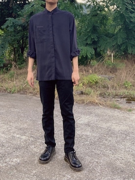 「TOPMAN（トップマン）のアイテム（パンツ）」を使った、やまおとこさん（メンズ・178cm）の夏コーディネート