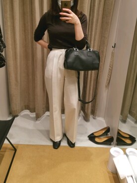 アマソナ 28 バッグ クラシックカーフ を使った人気ファッションコーディネート Wear