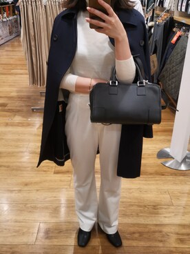 アマソナ 28 バッグ クラシックカーフ を使った人気ファッションコーディネート Wear