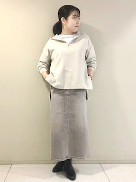 「春のマストワンアイテム」｜akoさん（レディース・156cm）の春コーディネート