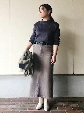 akoさん（レディース・156cm）の秋コーディネート