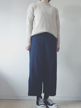 mimi＊さん（レディース・165cm）の冬コーディネート