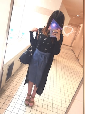 「Rady（レディー）のアイテム（バッグ）」を使った、.｡*ﾟ❁りちょぱʚ ✞ ɞ♚さん（レディース・163cm）の秋コーディネート