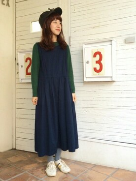 PAR ICIさん（レディース・154cm）の冬コーディネート