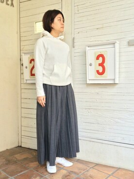 PAR ICIさん（レディース・157cm）の冬コーディネート