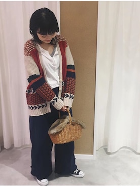 PAR ICIさん（レディース）の秋コーディネート