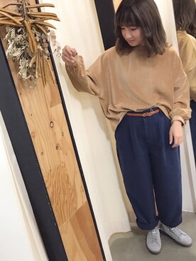 PAR ICIさん（レディース）の秋コーディネート