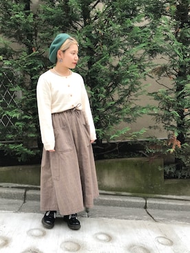 PAR ICIさん（レディース）の秋コーディネート