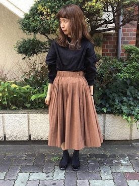 PAR ICIさん（レディース）の秋コーディネート