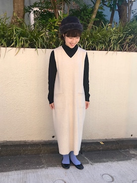 「PAR ICI」｜「アイテム（帽子）」を使った、PAR ICIさん（レディース）の秋コーディネート