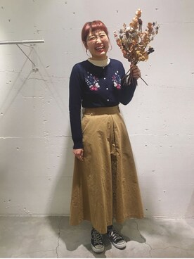 PAR ICIさん（レディース）の冬コーディネート