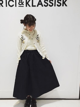 PAR ICIさん（レディース）の冬コーディネート