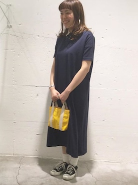 「PAR ICI（パーリッシィ）のアイテム（ワンピース）」を使った、PAR ICIさん（レディース）の春コーディネート