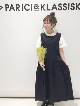 「PAR ICI（パーリッシィ）のアイテム（ワンピース）」を使った、PAR ICIさん（レディース）の春コーディネート