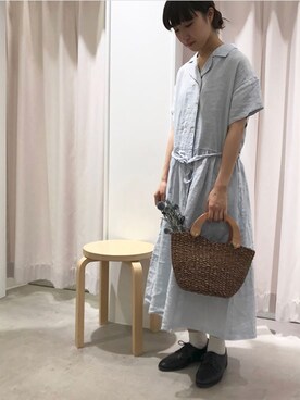 「PAR ICI（パーリッシィ）のアイテム（ワンピース）」を使った、PAR ICIさん（レディース）の春コーディネート