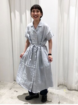 「PAR ICI（パーリッシィ）のアイテム（ワンピース）」を使った、PAR ICIさん（レディース）の春コーディネート