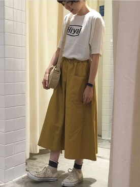 「PAR ICI（パーリッシィ）のアイテム（ニット/セーター）」を使った、PAR ICIさん（レディース）の春コーディネート