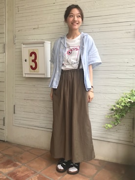 PAR ICIさん（レディース・153cm）の夏コーディネート