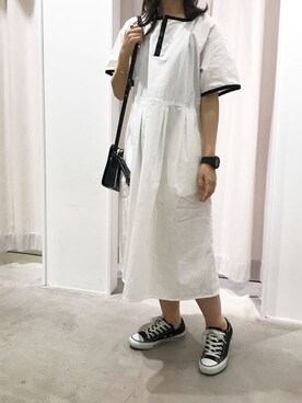 「PAR ICI（パーリッシィ）のアイテム（ワンピース）」を使った、PAR ICIさん（レディース）の夏コーディネート