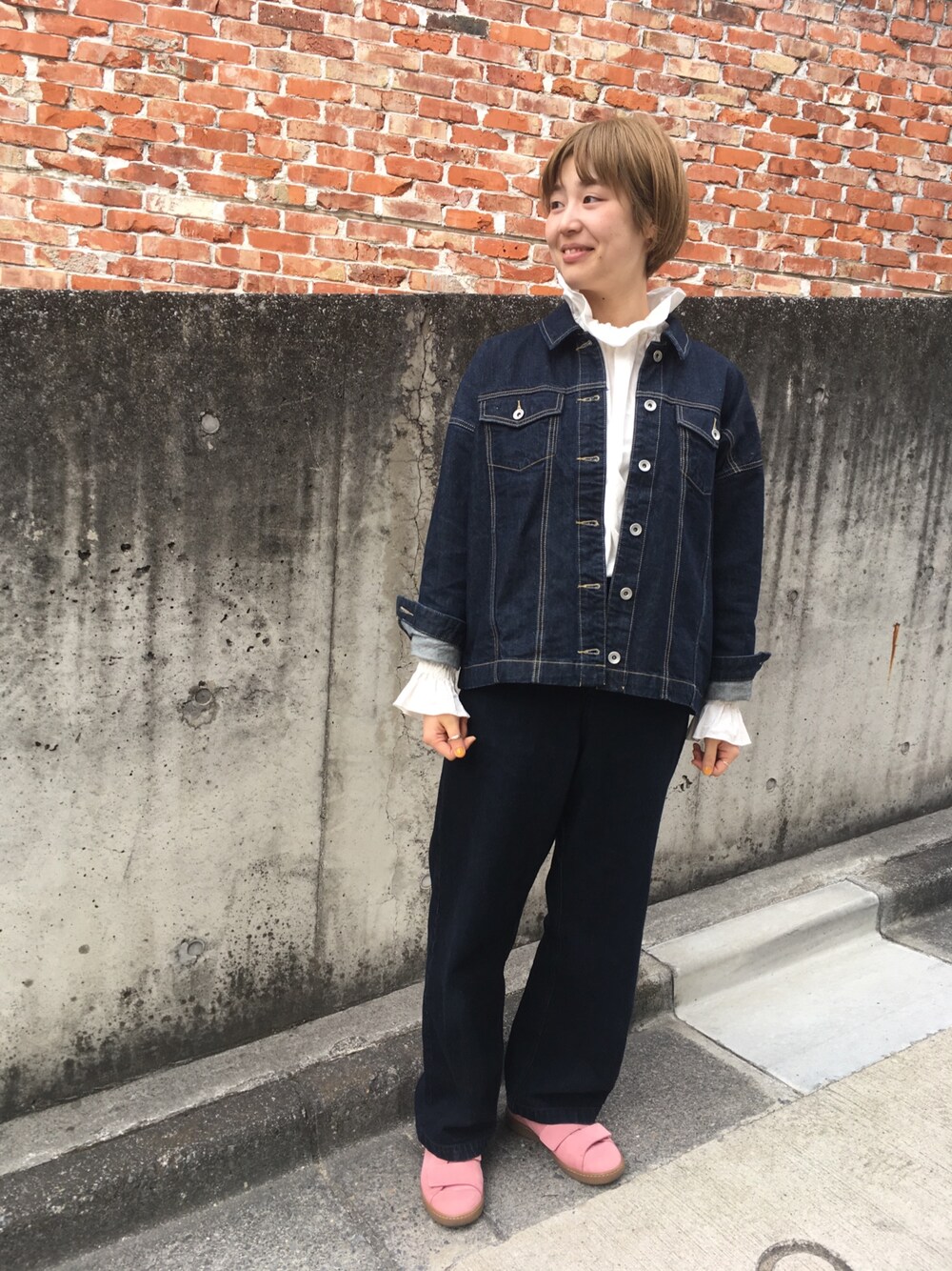 Parici デニムジャケット PAR ICI（パーリッシィ）の「デニムGジャン(セットアップ対応