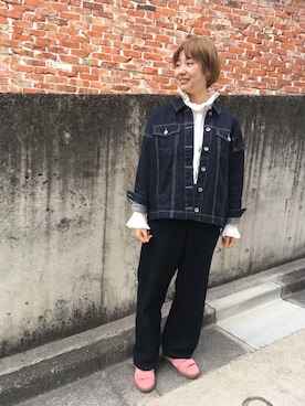 「PAR ICI」｜「アイテム（ジャケット/アウター）」を使った、PAR ICIさん（レディース・162cm）の冬コーディネート