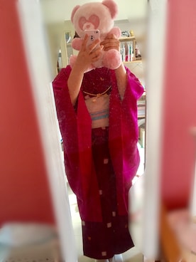 (･e･ )さん（レディース・152cm）の冬コーディネート