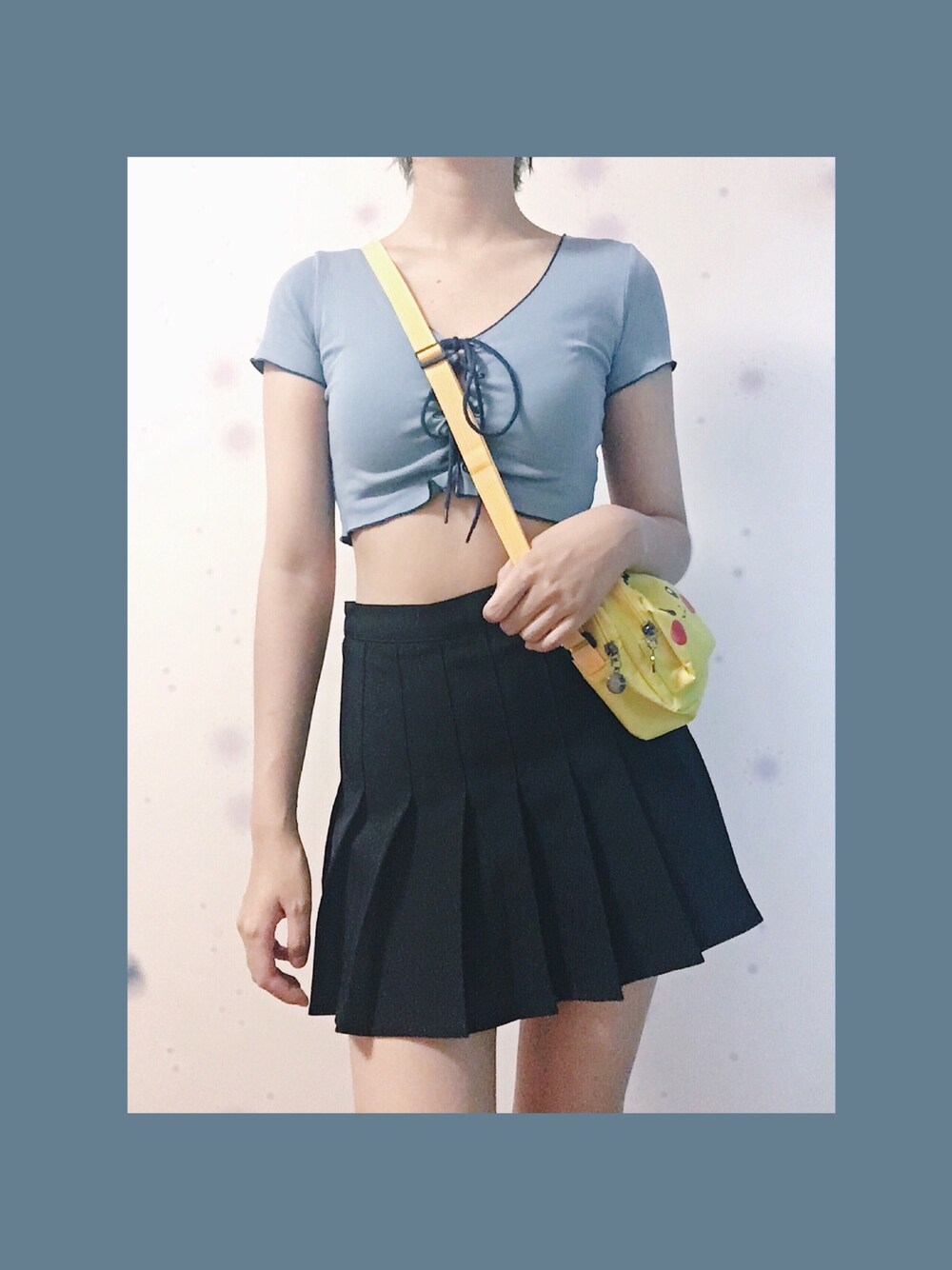 「夏コーデ、サンダル、シンプルコーデ、ootd、ワンピース」｜「月半了のアイテム（その他、その他）」を使った、Kukiさん（レディース・165cm）の夏コーディネートの1枚目の写真