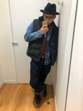 wuncingさんの（NEW YORK HAT | ニューヨークハット）を使ったコーディネート